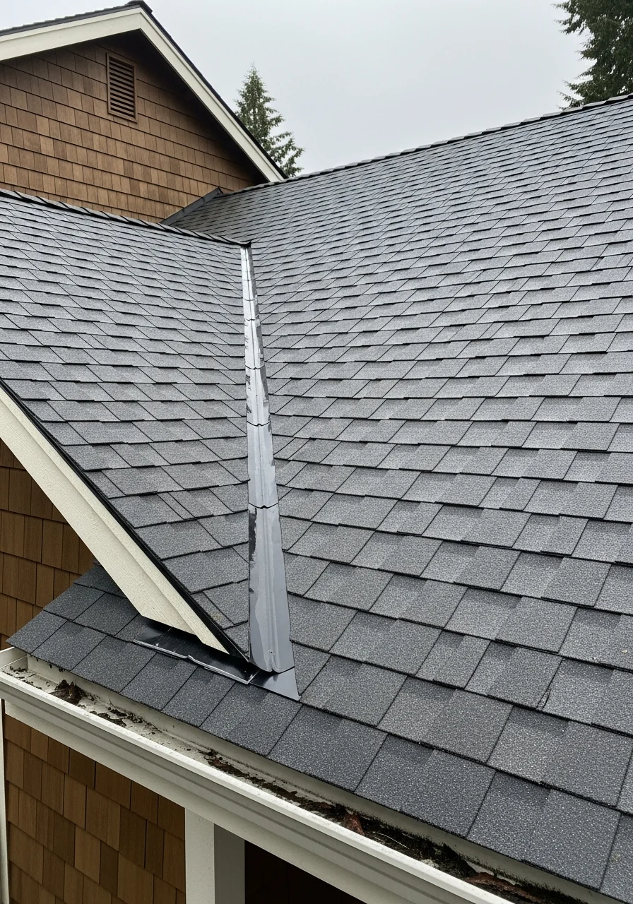 Detail of quality workmanship on a Gig Harbor home showing durability suited to coastal weather conditions.