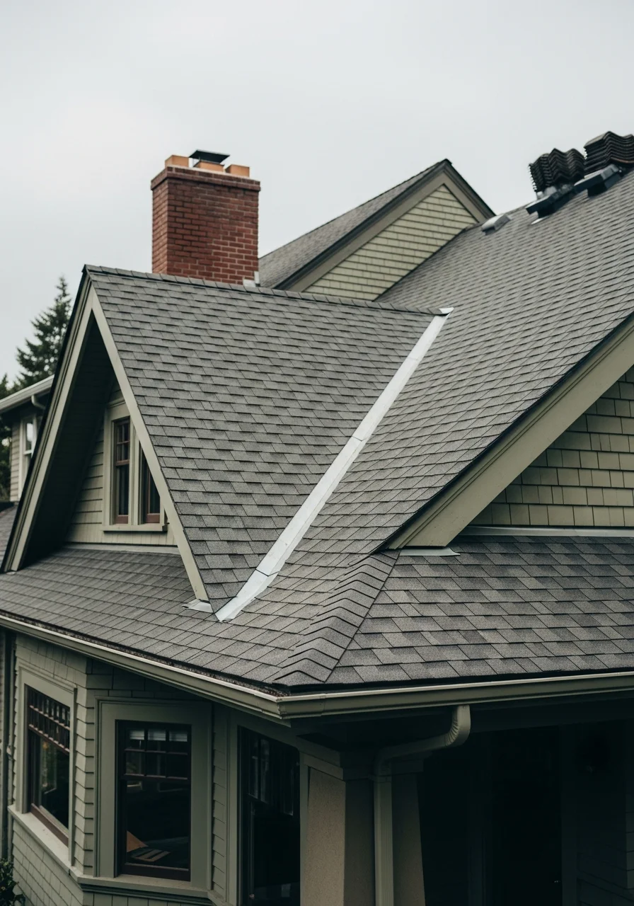 Detail view of quality exterior work on a Seattle home showing craftsmanship suited to the city's architectural heritage.
